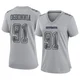 Otito Ogbonnia Dallas Cowboys ＃91 Game Women's Gray Atmosphere Fashion Jersey