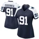 Otito Ogbonnia Dallas Cowboys ＃91 Game Women's Navy Alternate Jersey