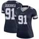 Otito Ogbonnia Dallas Cowboys ＃91 Legend Women's Navy Jersey