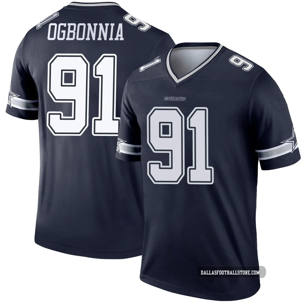 Otito Ogbonnia Dallas Cowboys ＃91 Legend Youth Navy Jersey