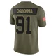 Otito Ogbonnia Dallas Cowboys ＃91 Limited Youth Olive 2025 Salute to Service Jersey