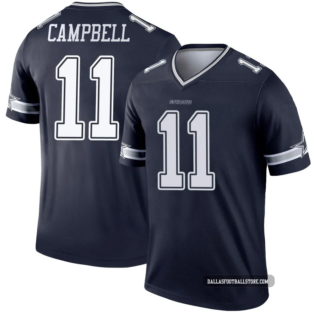 Parris Campbell Dallas Cowboys ＃11 Legend Youth Navy Jersey