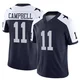 Parris Campbell Dallas Cowboys ＃11 Limited Men's Navy Alternate Vapor F.U.S.E. Jersey