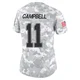 Parris Campbell Dallas Cowboys ＃11 Limited Women's Arctic Camo 2024 Salute to Service Jersey