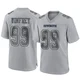 Perrion Winfrey Dallas Cowboys ＃99 Game Men's Gray Atmosphere Fashion Jersey