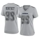 Perrion Winfrey Dallas Cowboys ＃99 Game Women's Gray Atmosphere Fashion Jersey