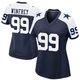 Perrion Winfrey Dallas Cowboys ＃99 Game Women's Navy Alternate Jersey