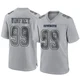 Perrion Winfrey Dallas Cowboys ＃99 Game Youth Gray Atmosphere Fashion Jersey