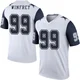 Perrion Winfrey Dallas Cowboys ＃99 Legend Men's White Color Rush Jersey