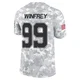 Perrion Winfrey Dallas Cowboys ＃99 Limited Men's Arctic Camo 2024 Salute to Service Jersey