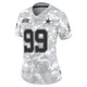Perrion Winfrey Dallas Cowboys ＃99 Limited Women's Arctic Camo 2024 Salute to Service Jersey