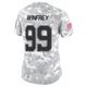 Perrion Winfrey Dallas Cowboys ＃99 Limited Women's Arctic Camo 2024 Salute to Service Jersey