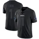 P.J. Locke Dallas Cowboys ＃1 Limited Men's Black Impact Jersey