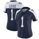 P.J. Locke Dallas Cowboys ＃1 Limited Women's Navy Alternate Vapor Untouchable Jersey