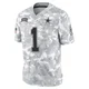 P.J. Locke Dallas Cowboys ＃1 Limited Youth Arctic Camo 2024 Salute to Service Jersey