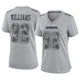 Quinnen Williams Dallas Cowboys ＃92 Game Women's Gray Atmosphere Fashion Jersey