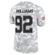 Quinnen Williams Dallas Cowboys ＃92 Limited Men's Arctic Camo 2024 Salute to Service Jersey