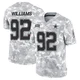 Quinnen Williams Dallas Cowboys ＃92 Limited Youth Arctic Camo 2024 Salute to Service Jersey