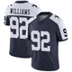 Quinnen Williams Dallas Cowboys ＃92 Limited Youth Navy Alternate Vapor Untouchable Jersey