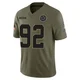 Quinnen Williams Dallas Cowboys ＃92 Limited Youth Olive 2025 Salute to Service Jersey