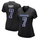 Rashan Gary Dallas Cowboys ＃7 Game Women's Black Carbon Fashion Jersey