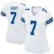 Rashan Gary Dallas Cowboys ＃7 Game Women's White Jersey