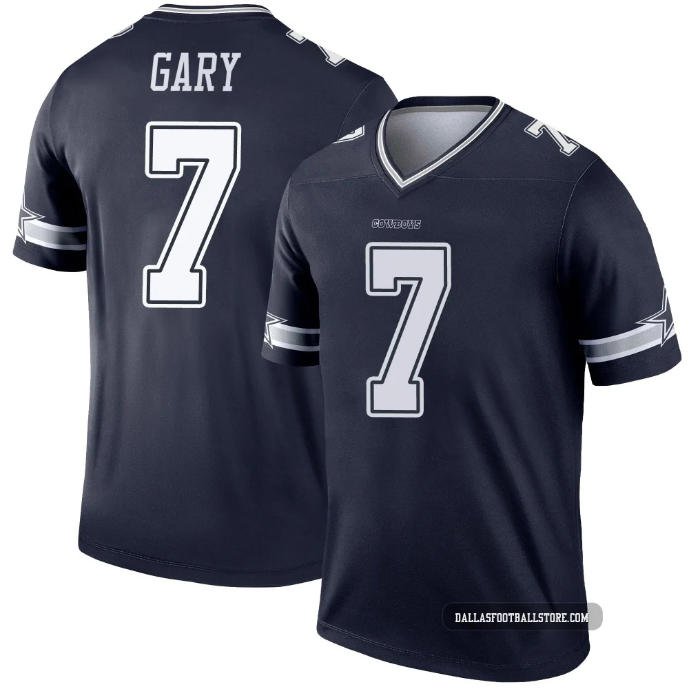 Rashan Gary Dallas Cowboys ＃7 Legend Men's Navy Jersey