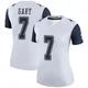 Rashan Gary Dallas Cowboys ＃7 Legend Women's White Color Rush Jersey