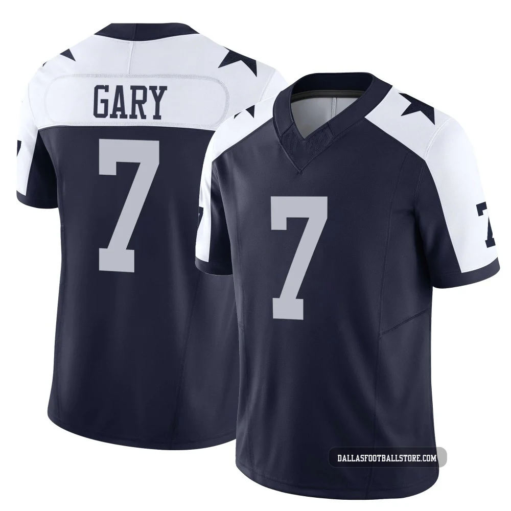 Rashan Gary Dallas Cowboys ＃7 Limited Men's Navy Alternate Vapor F.U.S.E. Jersey
