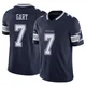 Rashan Gary Dallas Cowboys ＃7 Limited Men's Navy Vapor F.U.S.E. Jersey
