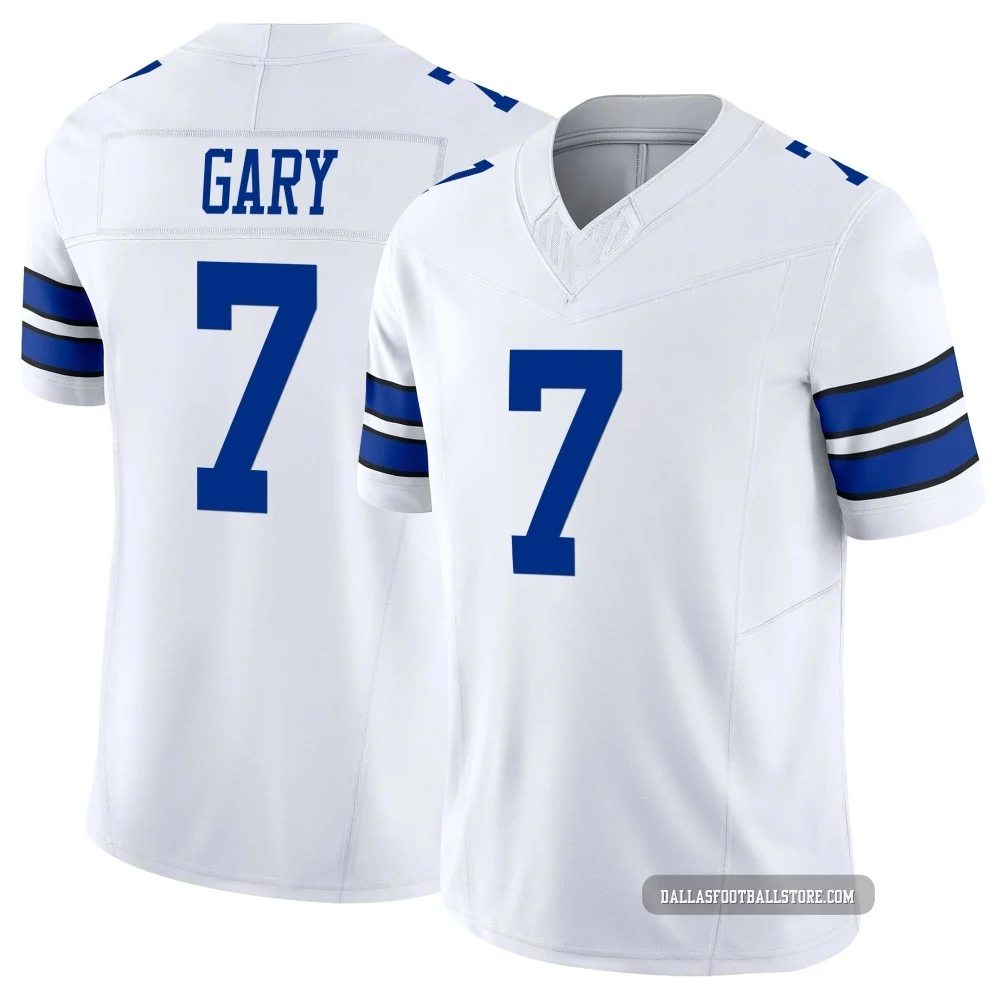 Rashan Gary Dallas Cowboys ＃7 Limited Men's White Vapor F.U.S.E. Jersey