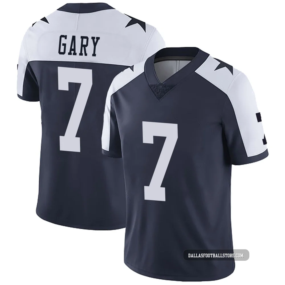 Rashan Gary Dallas Cowboys ＃7 Limited Youth Navy Alternate Vapor Untouchable Jersey