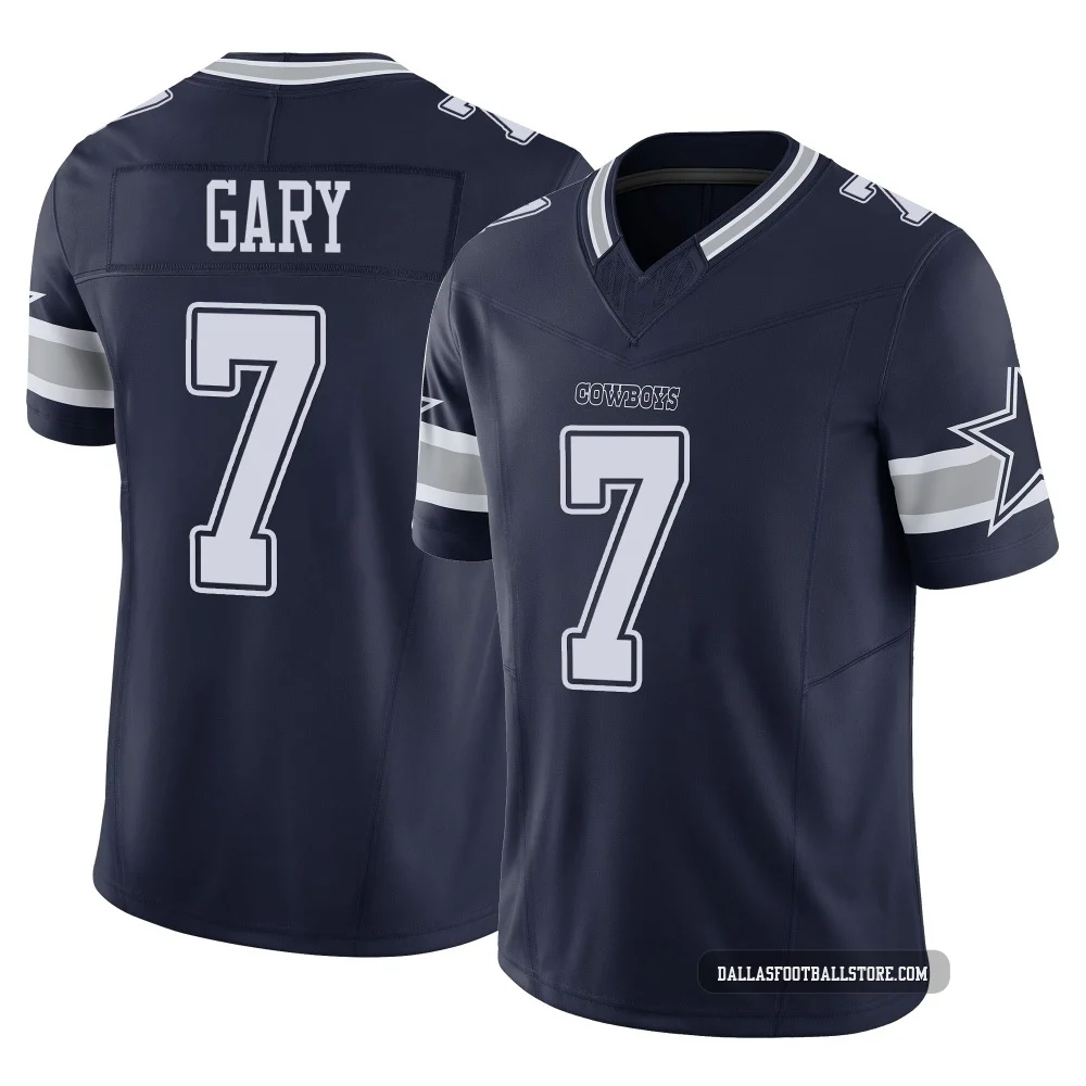 Rashan Gary Dallas Cowboys ＃7 Limited Youth Navy Vapor F.U.S.E. Jersey