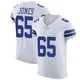 Rob Jones Dallas Cowboys ＃65 Elite Men's White Vapor Untouchable Jersey