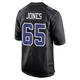 Rob Jones Dallas Cowboys ＃65 Game Men's Black Carbon Fashion Jersey