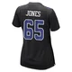 Rob Jones Dallas Cowboys ＃65 Game Women's Black Carbon Fashion Jersey