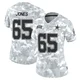 Rob Jones Dallas Cowboys ＃65 Limited Women's Arctic Camo 2024 Salute to Service Jersey