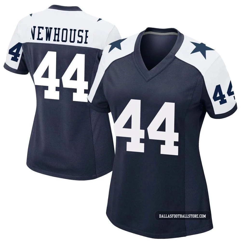 Robert Newhouse Dallas Cowboys ＃44 Game Women's Navy Alternate Jersey