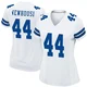 Robert Newhouse Dallas Cowboys ＃44 Game Women's White Jersey