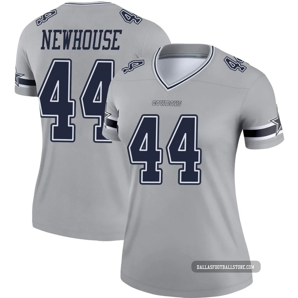Robert Newhouse Dallas Cowboys ＃44 Legend Women's Gray Inverted Jersey