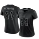 Robert Newhouse Dallas Cowboys ＃44 Limited Women's Black Reflective Jersey