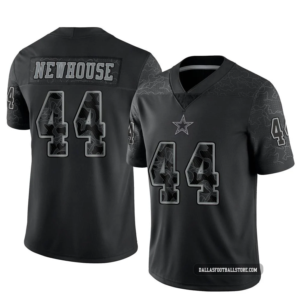 Robert Newhouse Dallas Cowboys ＃44 Limited Youth Black Reflective Jersey