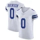 Romello Brinson Dallas Cowboys ＃0 Elite Men's White Vapor Untouchable Jersey