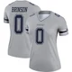 Romello Brinson Dallas Cowboys ＃0 Legend Women's Gray Inverted Jersey