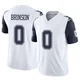 Romello Brinson Dallas Cowboys ＃0 Limited Men's White 2nd Alternate Vapor F.U.S.E. Jersey