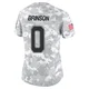 Romello Brinson Dallas Cowboys ＃0 Limited Women's Arctic Camo 2024 Salute to Service Jersey