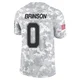 Romello Brinson Dallas Cowboys ＃0 Limited Youth Arctic Camo 2024 Salute to Service Jersey
