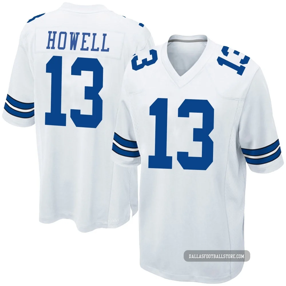 Sam Howell Dallas Cowboys ＃13 Game Youth White Jersey