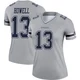 Sam Howell Dallas Cowboys ＃13 Legend Women's Gray Inverted Jersey