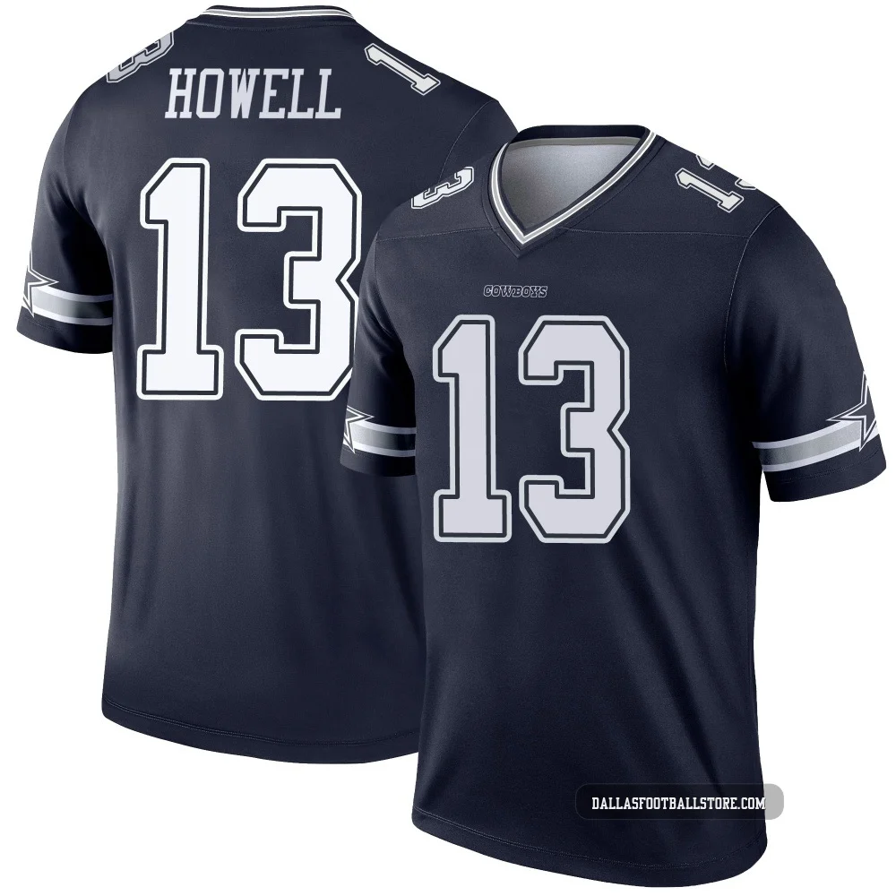 Sam Howell Dallas Cowboys ＃13 Legend Youth Navy Jersey
